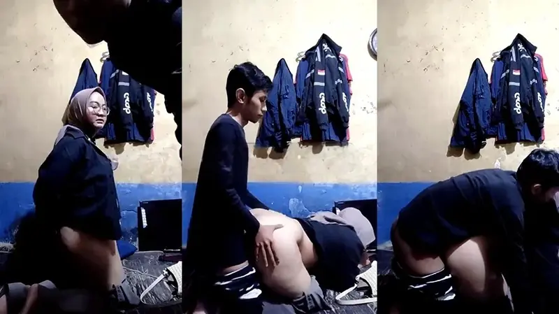 Bokep Jilbab BBW Montok Rela Diperah di Kasur